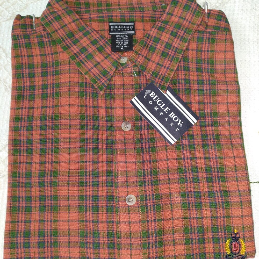 Comfortable Top, Bugle Boy, Cotton, Size - XL